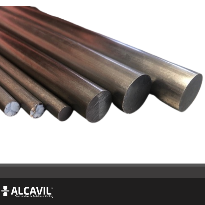 Electrodos con Inserto de Molibdeno TZM Clase 14 RWMA - ALCAVIL